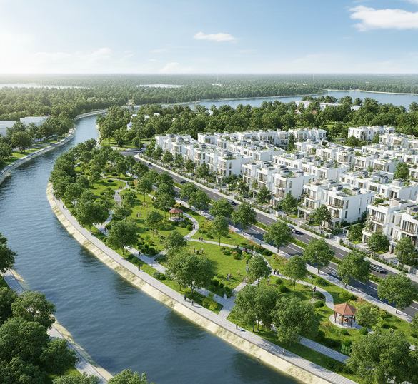 Phân khu Green Riverside